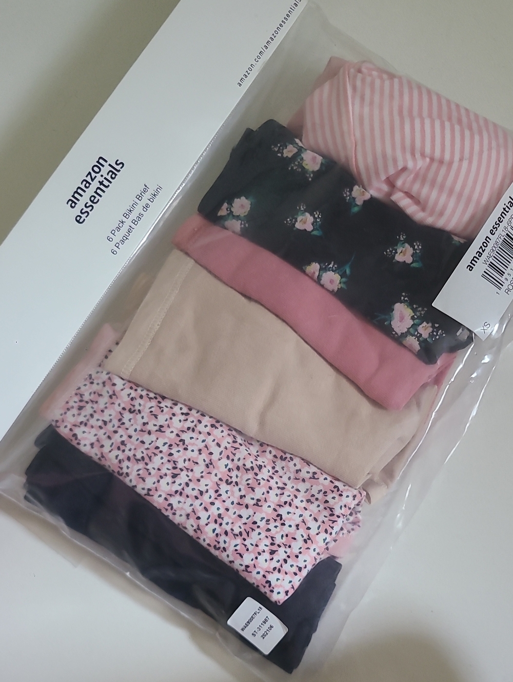 Amazon Essentials 6 Pack Panties